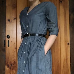 Gap Chambray Dress
